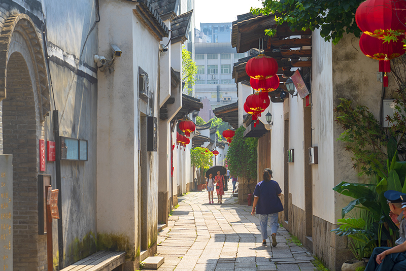2019年6月28日，福州，三坊七巷風(fēng)光。