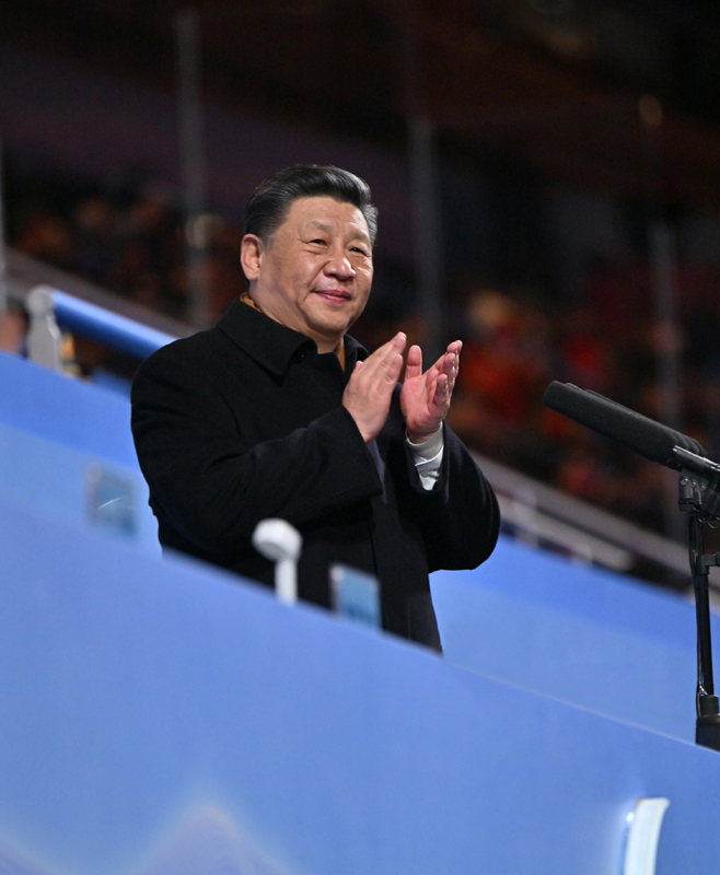 2022年3月4日晚，北京2022年冬殘奧會(huì)開幕式在國家體育場(chǎng)隆重舉行。習(xí)近平主席出席開幕式并宣布北京2022年冬殘奧會(huì)開幕。